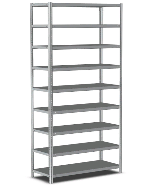 Стеллаж металлический Титан МС-500 1500х1200х500 9 полок