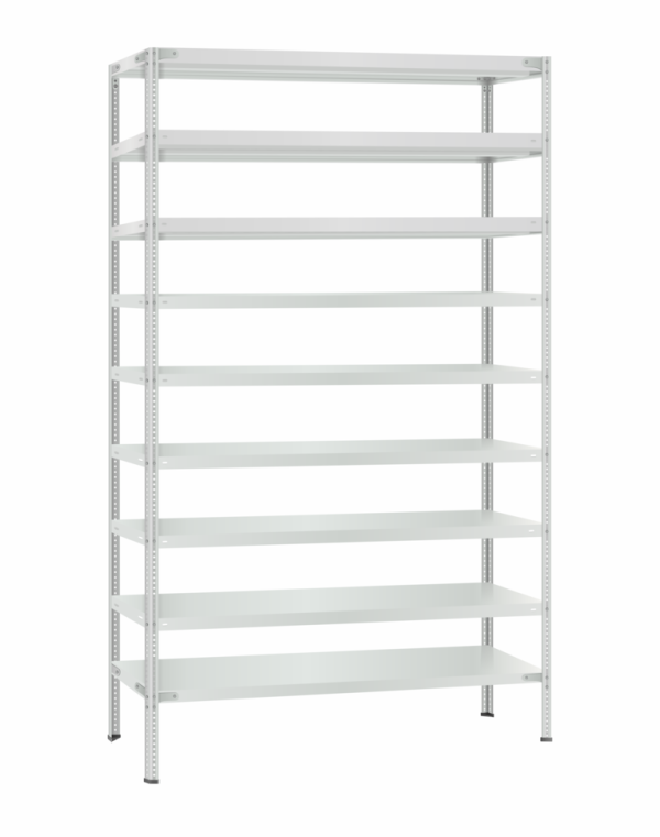 Стеллаж металлический Титан МС-500 2300х1200х300 9 полок