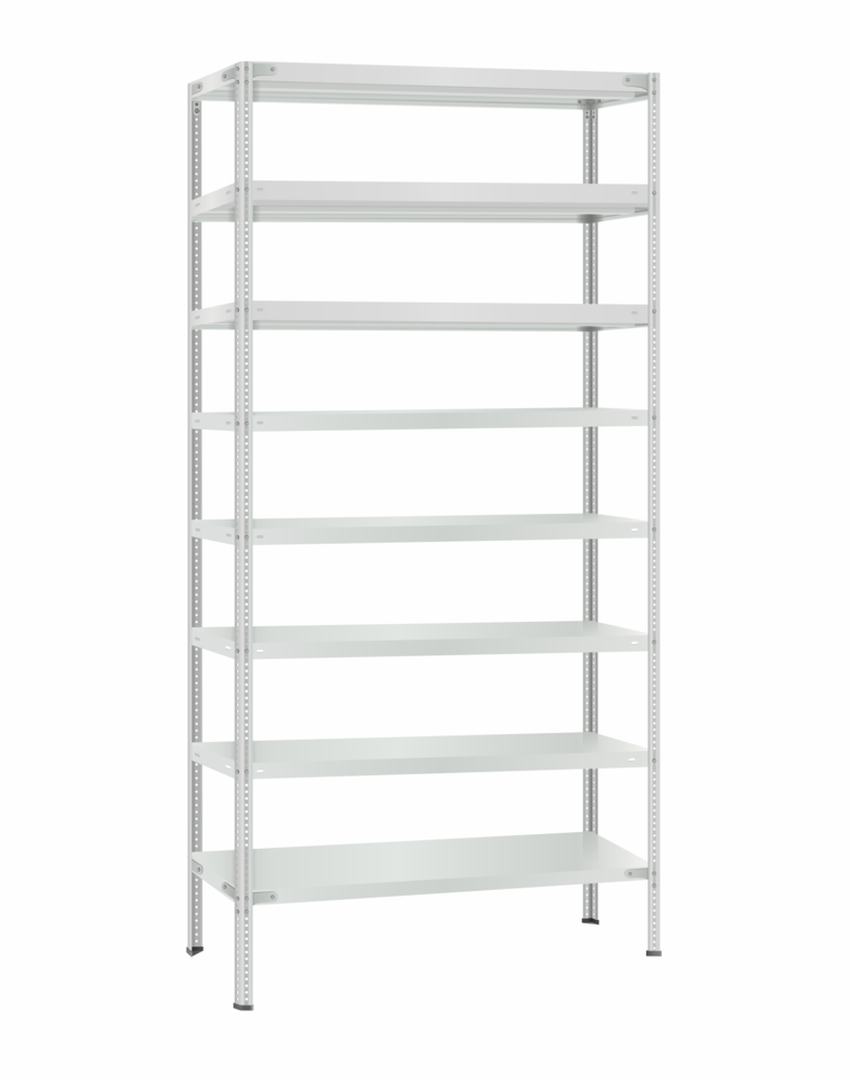 Стеллаж металлический Титан МС-500 2400х1000х400 8 полок