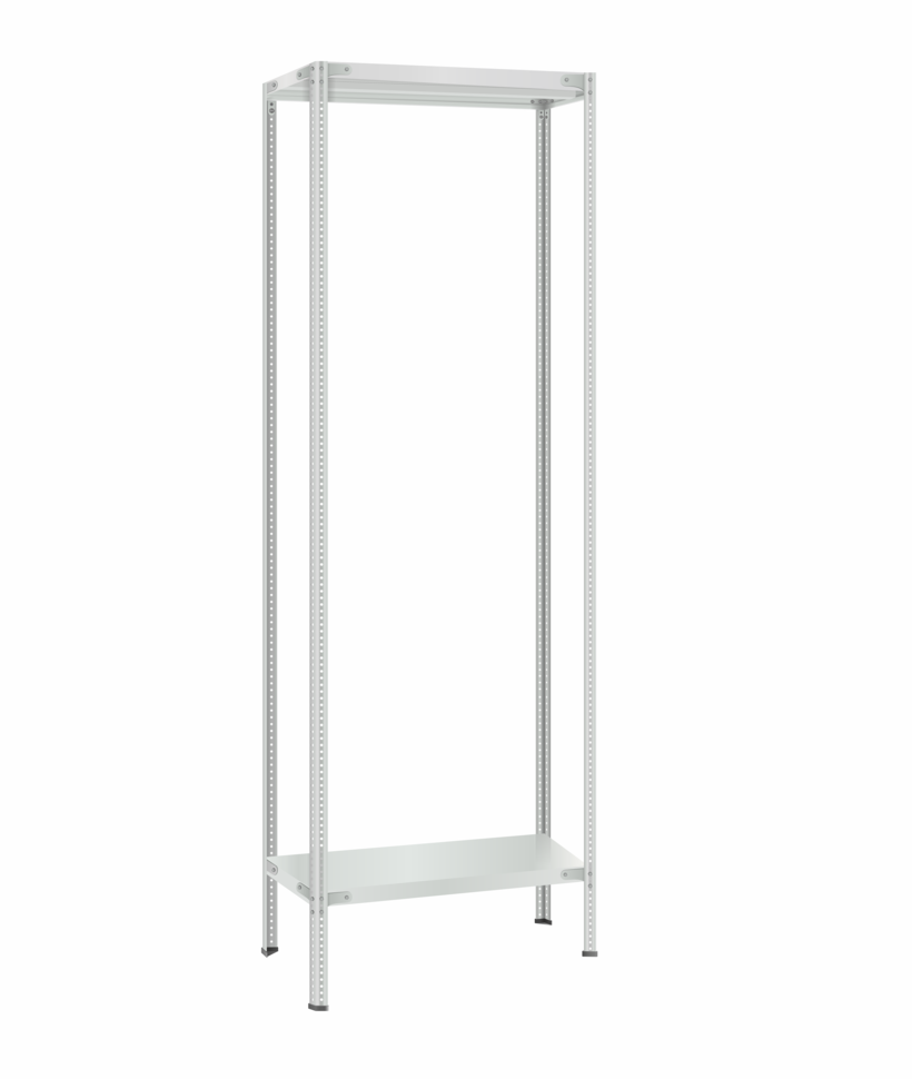 Стеллаж металлический Титан МС-500 2300х700х500 2 полки